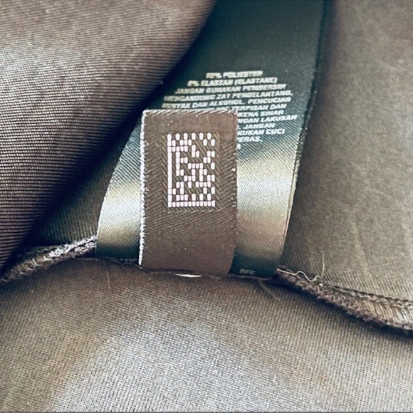 Ted Baker Melisse Snake Neoprene Short Sleeve Mini Dress Black Ted Sz 2 US Sz 6 - Picture 14 of 16